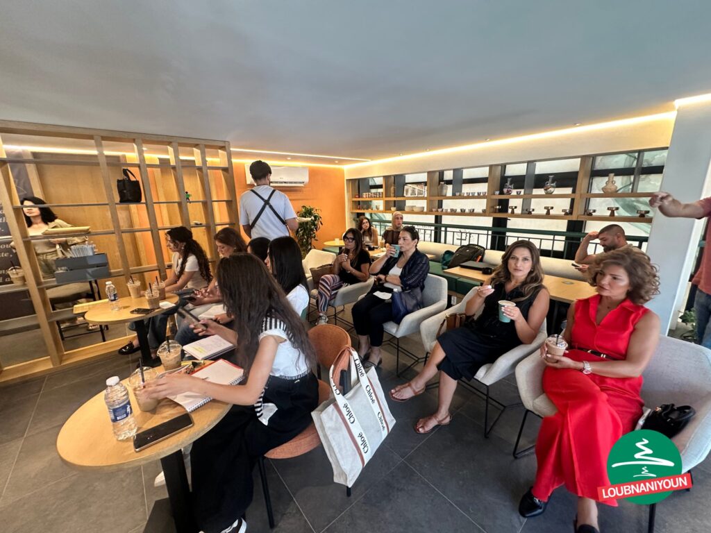 Participants in discussion during the mental health session